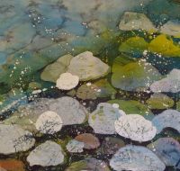 steine im fluss